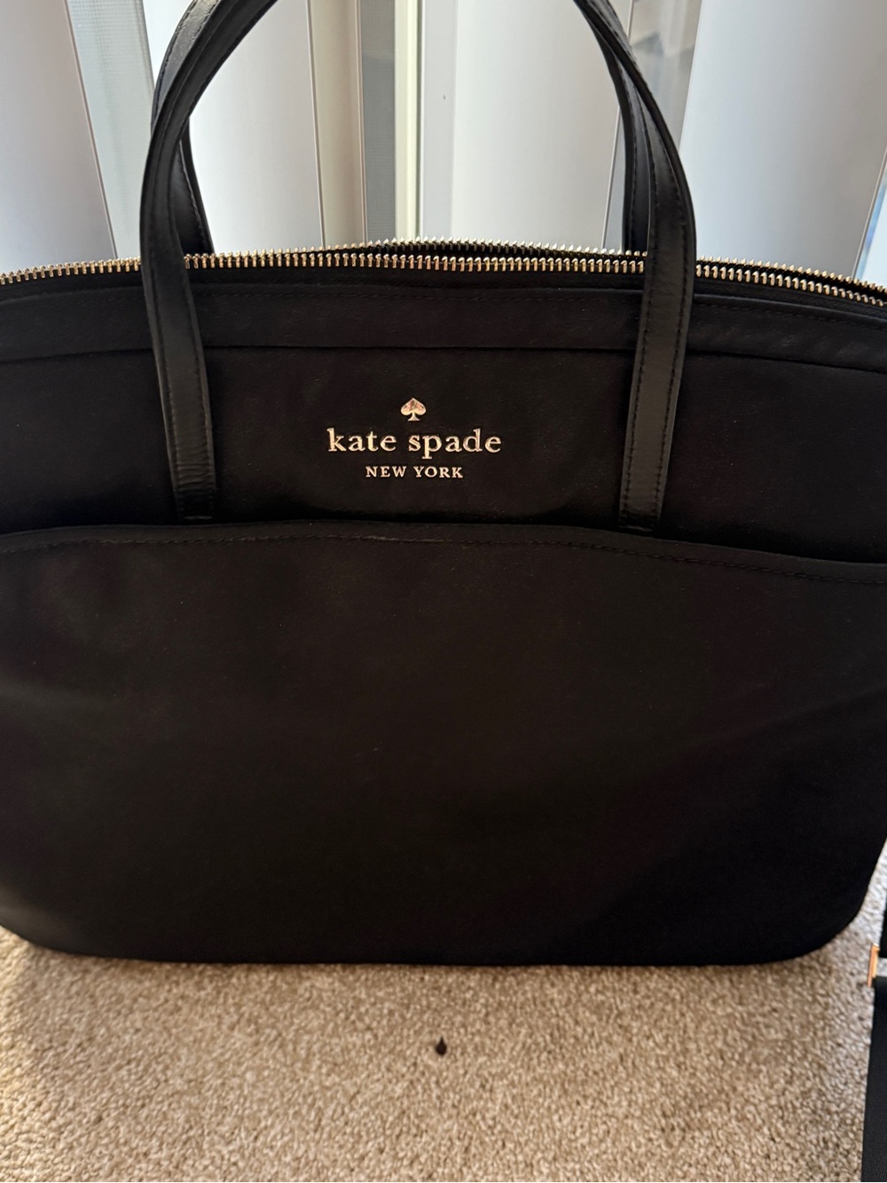 kate spade Black Laptop Bag